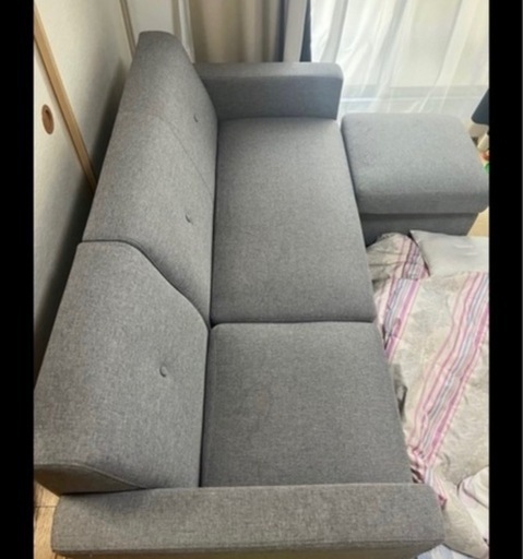 【大阪　兵庫　引き取り限定‼︎】大幅値下げ！ニトリ　ローソファ 大阪 兵庫 引き取り限定‼︎】大幅値下げ！ニトリ ローソファ