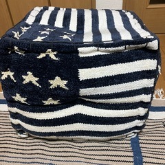WTW 星条旗　オットマン　スツール