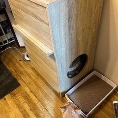 ＼トイレが隠せる／ 猫 トイレ 収納 隠す 猫トイレ の画像