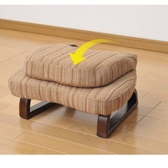 座敷用椅子 あぐら座椅子の画像
