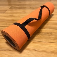 Bemega ヨガマット トレーニングマット オレンジ色の画像