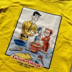 おさるのジョージ　Tシャツ　90の画像