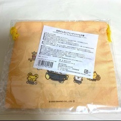 \  物物交換可能  /【新品】ポムポムプリン 巾着 ドトールコーヒー　限定品　サンリオ　グッズ　ポーチの画像