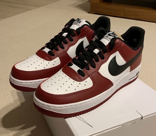 NIKE Air Force 1 LOW 28.5cm レッド×ブラック