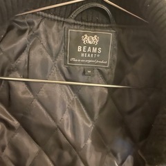 BEAMS スタジャン　M ブラックの画像