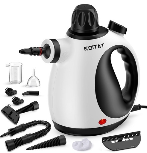 【新品】スチームクリーナー　加圧スチーム洗浄機 10個パーツセット