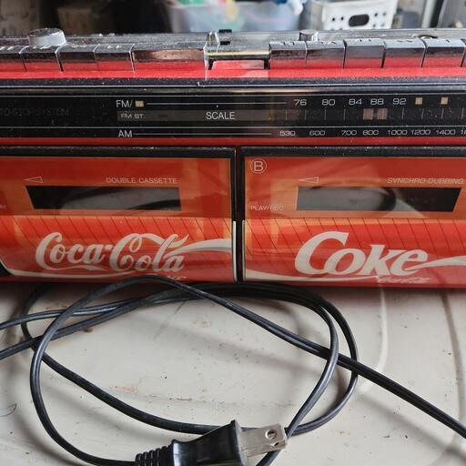 コカ・コーララジカセ レトロ
