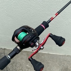 釣り竿2本リール付きの画像