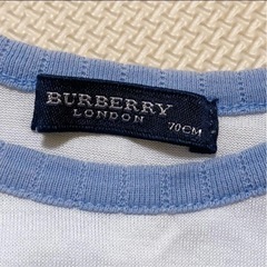BURBERRY LONDON バーバリー ロンパース カバーオール 70の画像