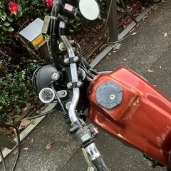 YAMAHA　TW200 カスタム車両の画像