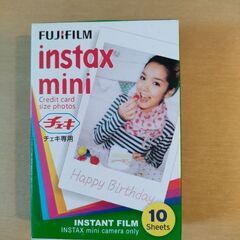 チェキフィルム 新品10枚入