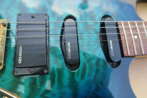 ☆ フェルナンデス Fernandes FGZ-400 エレキギター ソフトケース付き