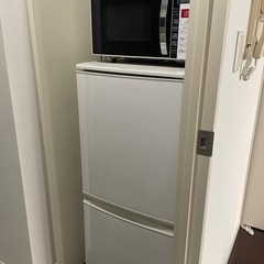 家電3点セット　冷蔵庫レンジケトル