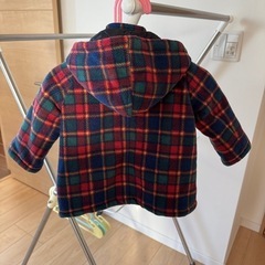 子供　80サイズ　ダッフルコートの画像