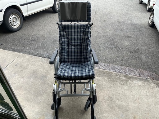 新品　リクライニング\u0026ティルト式 介助用車いす KXL16-42