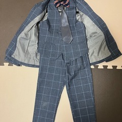 卒園式、入学式用スーツ、靴セットの画像