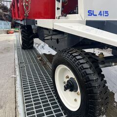 【福岡県みやま市】セル付き　アテックス運搬車SL415 カワサキエンジン 動作確認済　500㎏　中古状品 引取限定【管理番号　農機具027】の画像