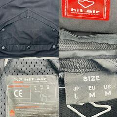 【❗️✨高機能ウェア✨❗️】hit-air 🌟エアバッグ内蔵ジャケット🌟安全＆快適🌟2点お得セット❗️の画像