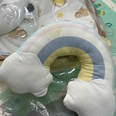 ベビー布団 毛布 枕セットの画像