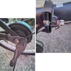 中古折り畳み自転車 6段変速 20インチ ライト無し 軽整備済み 防犯登録対応 町田市 相模原市 MM592の画像