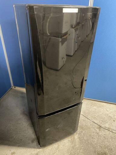 値下げ【格安】三菱 2ドア冷蔵庫 MR-P17A-B 2017年製 通電確認済み 人気 早い者勝ち 引取歓迎 配送OK
