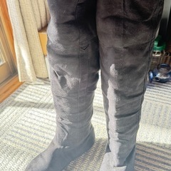 ロングブーツ（黒）の画像