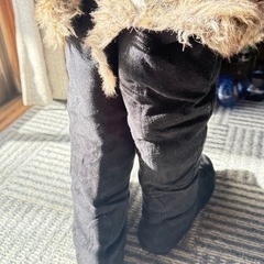 ロングブーツ（黒）の画像