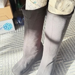 ストレッチロングブーツ（黒）