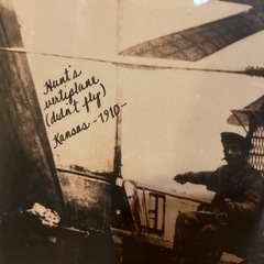 1910年 約100年前の写真　アンティーク 歴史写真 額縁 コレクション 飛行機 1910　の画像