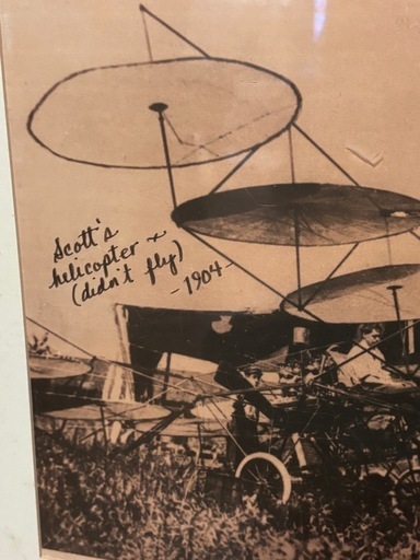 1904年 100年前の写真 アンティーク 歴史写真 ヴィンテージ 飛行機 額縁