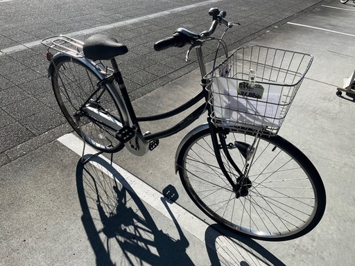 【完売御礼】【大人用】整備済中古自転車 CBA 27型ココナッツ 黒色 <自転車のオオムラ 静岡店>