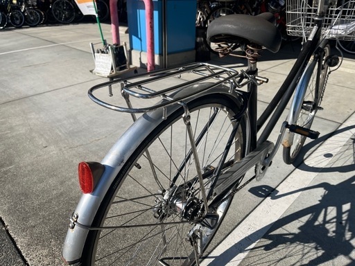 【完売御礼】【大人用】整備済中古自転車 CBA 27型ココナッツ 黒色 <自転車のオオムラ 静岡店>