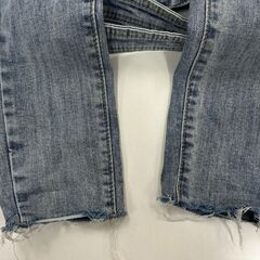美品 ハイウエストスキニーデニムパンツ Mサイズ ライトブルーの画像