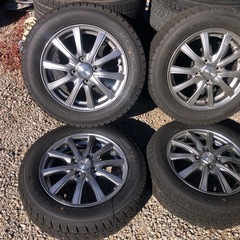 冬タイヤ 165/65R14 軽自動車用アルミ付 スタッドレス 4本組