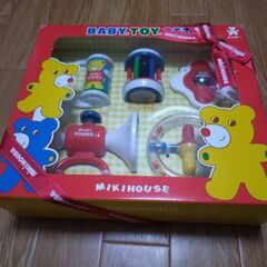 【お話し中】MIKI HOUSE ミキハウスベビートーイセット 未使用の画像