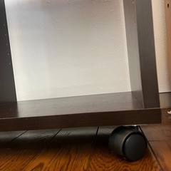 【値下げします】ウォールナット棚の画像