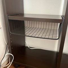 【値下げします】ウォールナット棚の画像