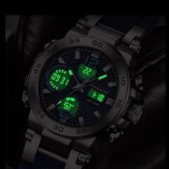 新品　LIGE  FOX BOXクロノグラフ腕時計の画像