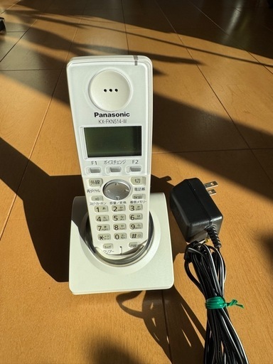 美品 Panasonic 子機　KX-FKN514-W