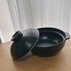 IH対応 陶磁器 鍋 3～4人用の画像
