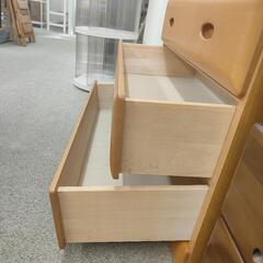 ジモティー見た！で5%OFF!【6段 ハイチェスト】6段 ハイチェスト:ライトブラウンの画像