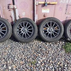 155/65R13ブリヂストンスタッドレスホイール4本セット