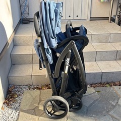 Joie(ジョイー) 二人乗りベビーカー　レインカバー付き の画像