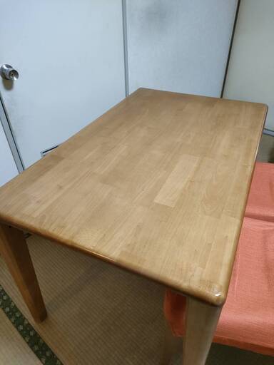 ヒーター付きダイニングテーブル