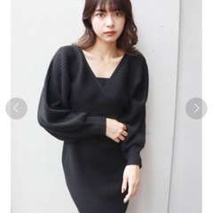 MURUA ニットワンピの画像