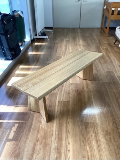 ベンチ【町田市再生家具】　242773