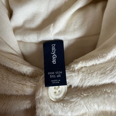 【決定】　ベビーギャップ　くま耳ポンチョ　汚れ有りの画像