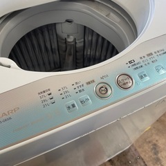 011401 シャープ5.5kg洗濯機2012年製の画像