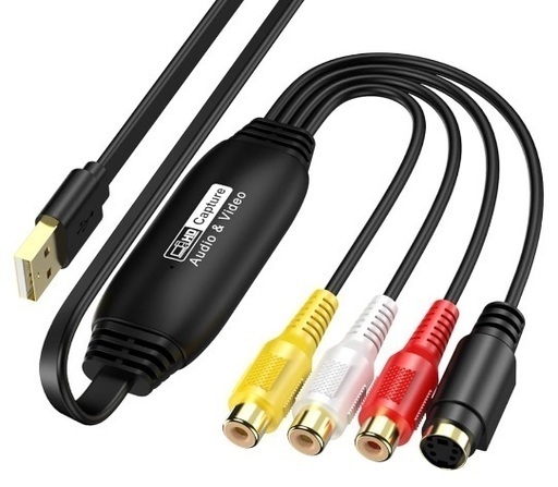 USB2.0 ビデオキャプチャー 1920×1080p 1080P対応 ビデオ/VHS 8mm DVD ダビング パソコン取り込み ビデオキャプチャー キャプチャーボード Windows \u0026 Mac 対応