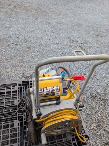 鹿児島発　工進　25Lタンク付き電動噴霧器MS252RT25　新品ノズル